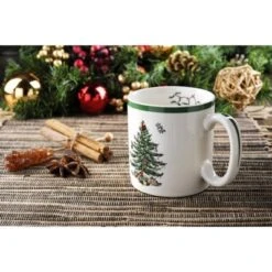 Spode Christmas Tree Mug Set Of 4 - 9oz Ceramic - Microwave, Oven, Freezer & Dishwasher Safe - Festive Holiday Coffee Tea Cup 16 Spode Christmas Tree Mug Set Of 4 - 9oz Ceramic - Microwave, Oven, Freezer & Dishwasher Safe - Festive Holiday Coffee Tea Cup -Northlight Sale Store GUEST 8bf1a0ac bc58 4234 9af5 832e721dc5df