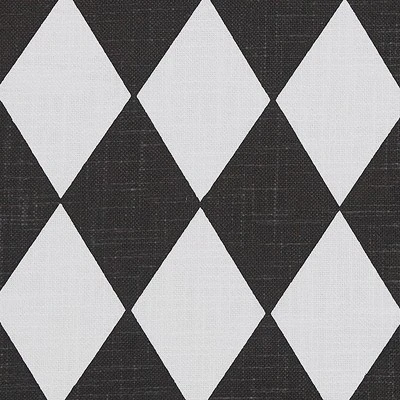 Split P Harlequin Table Runner - 54''L - Black 2 Split P Harlequin Table Runner - 54''L - Black - Image 2