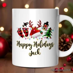 Baby Christmas Mug, Buffalo Plaid Gift (Non-Custom Only)| OrnamentallyYou -Northlight Sale Store GUEST 90486eed 9af4 4580 bea1 33fd802f1b4f