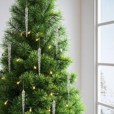 Christmas Ornament Set 10ct Acrylic Clear Icicles - Wondershop™ 1 Christmas Ornament Set 10ct Acrylic Clear Icicles - Wondershop™