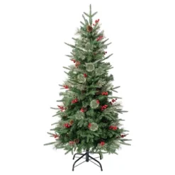 National Tree Company First Traditions Unlit Virginia Pine Artificial Christmas Tree With Berries & Pinecones 5 National Tree Company First Traditions Unlit Virginia Pine Artificial Christmas Tree With Berries & Pinecones -Northlight Sale Store GUEST 9210fe88 b57b 479d b9e4 8fbc34029693