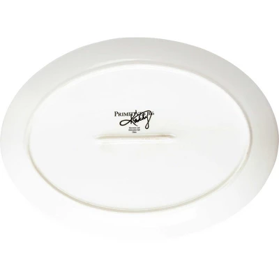 Primitives By Kathy 8.5 Inch Merry Little Christmas Platter Christmas Seasonal Tabletop , Holly Debossed Evergreen (1PC) 2 Primitives By Kathy 8.5 Inch Merry Little Christmas Platter Christmas Seasonal Tabletop , Holly Debossed Evergreen (1PC) - Image 2