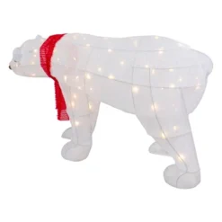 Northlight LED Lighted Tinsel Polar Bear Outdoor Christmas Decoration - 32" - Warm White Lights 11 Northlight LED Lighted Tinsel Polar Bear Outdoor Christmas Decoration - 32" - Warm White Lights -Northlight Sale Store GUEST 98fa881c c7c9 477c 8f81 fb555275c01c