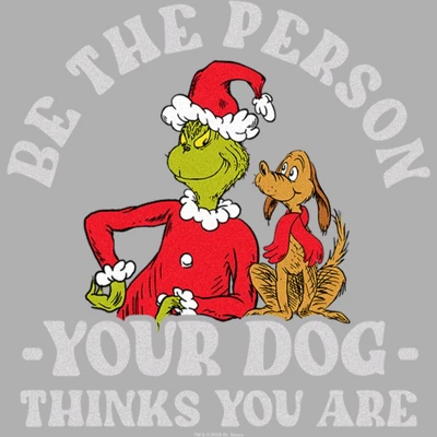 Boy's Dr. Seuss Grinch Christmas Be The Person T-Shirt 1 Boy's Dr. Seuss Grinch Christmas Be The Person T-Shirt