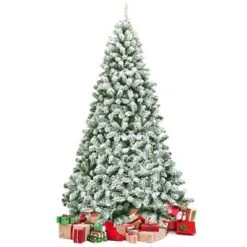 Costway 7.5FT Snow Flocked Artificial Christmas Tree Hinged W/1346 Tip And Foldable Base 17 Costway 7.5FT Snow Flocked Artificial Christmas Tree Hinged W/1346 Tip And Foldable Base -Northlight Sale Store GUEST 9cf39a7f 9db3 4632 95d7 08e34bc3e0c5