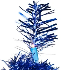 Northlight Pre-Lit Artificial Tinsel Christmas Tree - 3' - Blue - Clear Lights -Northlight Sale Store GUEST 9dfa0434 871f 43b9 b821 f073320a38bb