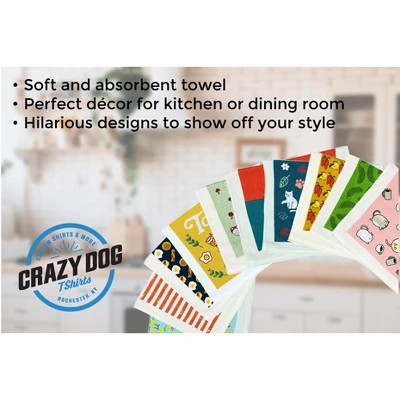 Gingerbread Foot Hurts Funny Christmas Cookie Tea Towel - Crazy Dog Tea Towel Gift For Christmas 6 Gingerbread Foot Hurts Funny Christmas Cookie Tea Towel - Crazy Dog Tea Towel Gift For Christmas - Image 6