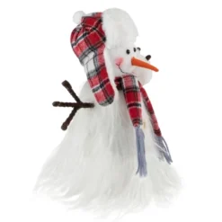 Northlight Snowman In Plaid Trapper Hat And Scarf Christmas Decoration - 10.25" -Northlight Sale Store GUEST a15ebde5 7d52 438a be31 60adada72468