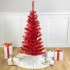 Northlight Artificial Tinsel Christmas Tree - 4' - Red - Unlit
