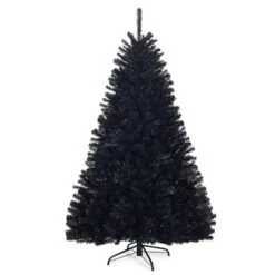 Costway 7.5Ft Or 6Ft Hinged Artificial Halloween Christmas Tree Full Tree With Metal Stand Black 20 Costway 7.5Ft Or 6Ft Hinged Artificial Halloween Christmas Tree Full Tree With Metal Stand Black -Northlight Sale Store GUEST a46fe8b6 302e 4a8c 97dd a1f99ab697a0