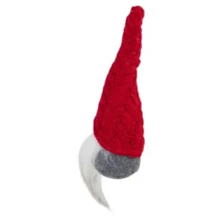 Northlight Gnome With Knitted Hat Christmas Decoration - 8" - Gray And Red -Northlight Sale Store GUEST a5231101 9932 4928 8b0e 64489546ca6b