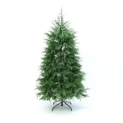 LuxenHome 6Ft Pre-Lit Green Full Artificial Cedar Christmas Tree With Metal Stand 14 LuxenHome 6Ft Pre-Lit Green Full Artificial Cedar Christmas Tree With Metal Stand -Northlight Sale Store GUEST a545d0b3 0d51 46c6 b922 353611bca713