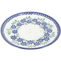 Blue Rose Polish Pottery Vena Dessert Plate 33 Blue Rose Polish Pottery Vena Dessert Plate -Northlight Sale Store GUEST a5a932fe f05f 4228 9d23 2fa158fd7400