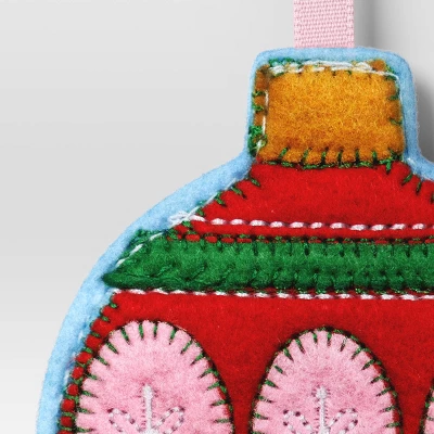 Christmas Humble Cheer Topper Felt Ornament - Wondershop™ 2 Christmas Humble Cheer Topper Felt Ornament - Wondershop™ - Image 2