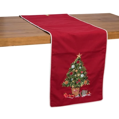 C&F Home Holiday Tree Table Runner 14" X 72" 1 C&F Home Holiday Tree Table Runner 14" X 72"