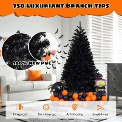 Costway 6/7/8 FT Halloween Tree Artificial Decoration Tree With 758/1040/1408 Branch Tips 6 Lighting Modes 14 Costway 6/7/8 FT Halloween Tree Artificial Decoration Tree With 758/1040/1408 Branch Tips 6 Lighting Modes -Northlight Sale Store GUEST aed36e4a 516b 4fd6 8f20 7830b981b927