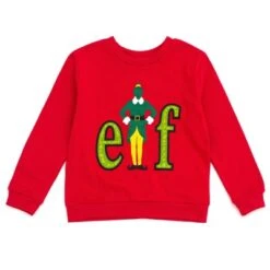 Elf Buddy The Elf Christmas Fleece Sweatshirt And Jogger Pants Outfit Set Little Kid To Big Kid