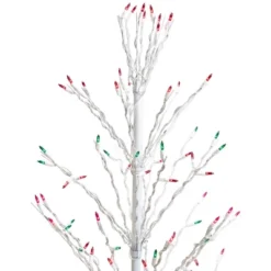 Northlight 4' Prelit Artificial Christmas Tree White Lighted Cascade Twig Outdoor Decoration - Multi-Color Lights 15 Northlight 4' Prelit Artificial Christmas Tree White Lighted Cascade Twig Outdoor Decoration - Multi-Color Lights -Northlight Sale Store GUEST af68e1f2 e7dc 4496 9551 840f28af43e7