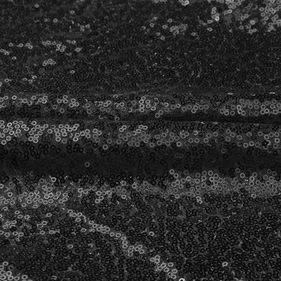 Unique Bargains Polyester Sequin Dining Room Parties Dances Round Tablecloth 1 Pc 4 Unique Bargains Polyester Sequin Dining Room Parties Dances Round Tablecloth 1 Pc - Image 4