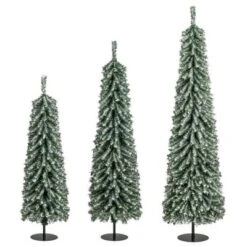 Costway 4' 5' 6' Artificial Christmas Tree Set Of 3 With Realistic Accumulated Snow 17 Costway 4' 5' 6' Artificial Christmas Tree Set Of 3 With Realistic Accumulated Snow -Northlight Sale Store GUEST b3a1dc97 c401 4d59 9249 a5c0e931de17