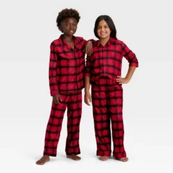 Kids' Plaid Long Sleeve Shirt And Pants Holiday Matching Family Pajama Set - Wondershop™ Red/Black 9 Kids' Plaid Long Sleeve Shirt And Pants Holiday Matching Family Pajama Set - Wondershop™ Red/Black -Northlight Sale Store GUEST b4b78934 020c 4302 834a 52c912929d63