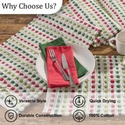Split P Ryland Holiday Green Table Runner 15"X72" 7 Split P Ryland Holiday Green Table Runner 15"X72" -Northlight Sale Store GUEST b57bad29 ff57 4628 aca3 85e83da97d37