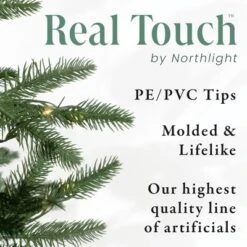 Northlight Real Touch™️ Slim Nordmann Fir Layered Artificial Christmas Tree - 6.5' - Unlit -Northlight Sale Store GUEST b87c5bab 2e7d 44ba 9ab8 2a5f4f732bbf 6