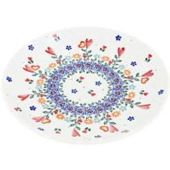 Blue Rose Polish Pottery Vena Dessert Plate 27 Blue Rose Polish Pottery Vena Dessert Plate -Northlight Sale Store GUEST bbb2a6ec ca3b 4ad4 9372 10985289950f