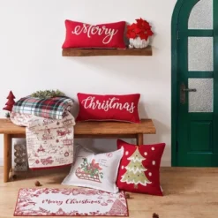 Yuletide Holiday Decorative Pillow Red - Levtex Home 7 Yuletide Holiday Decorative Pillow Red - Levtex Home -Northlight Sale Store GUEST bd4042f4 926d 4856 8950 e6a978262c36