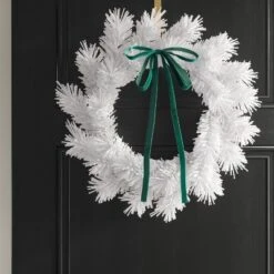 4ct Christmas Fabric Bows Emerald Green - Wondershopâ˘