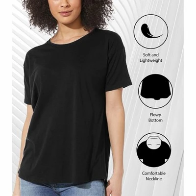 Women's - Disney - Christmas Botanical Butterfly Oversized Graphic T-Shirt 3 Women's - Disney - Christmas Botanical Butterfly Oversized Graphic T-Shirt - Image 3