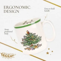 Spode Christmas Tree Mug Set Of 4 - 9oz Ceramic - Microwave, Oven, Freezer & Dishwasher Safe - Festive Holiday Coffee Tea Cup 11 Spode Christmas Tree Mug Set Of 4 - 9oz Ceramic - Microwave, Oven, Freezer & Dishwasher Safe - Festive Holiday Coffee Tea Cup -Northlight Sale Store GUEST c03d066c 3758 4a45 b0a1 0204e23392ff