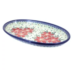 Blue Rose Polish Pottery 104 Vena Oval Platter 29 Blue Rose Polish Pottery 104 Vena Oval Platter -Northlight Sale Store GUEST c0d261ab eae8 4504 a4b8 c76893f50b47