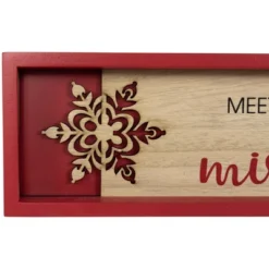 Northlight Framed "Meet Me Under The Mistletoe" Christmas Wall Decoration - 11.75" - Red 10 Northlight Framed "Meet Me Under The Mistletoe" Christmas Wall Decoration - 11.75" - Red -Northlight Sale Store GUEST c501b859 3892 47e8 baf6 8095543f6882