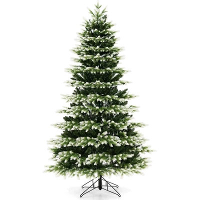 Costway 7 FT Pre-Lit Christmas Tree 3 Modes Hinged With Quick Power Connector & 500 Lights 9 Costway 7 FT Pre-Lit Christmas Tree 3 Modes Hinged With Quick Power Connector & 500 Lights - Image 9