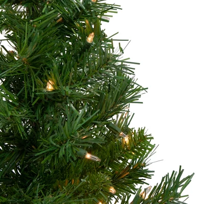 Northlight Pre-Lit Medium Royal Pine Artificial Christmas Tree - 2' - Clear Lights 2 Northlight Pre-Lit Medium Royal Pine Artificial Christmas Tree - 2' - Clear Lights - Image 2
