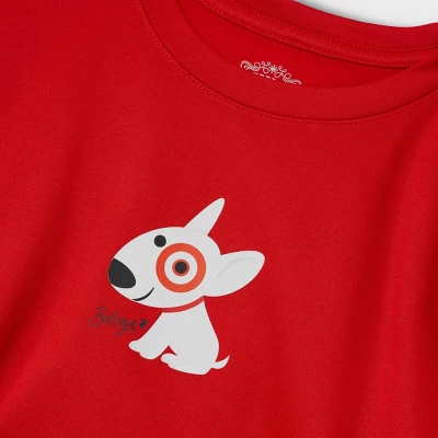 Kids' Bullseye Matching Family Pajama T-shirt - Wondershop™ Red 3 Kids' Bullseye Matching Family Pajama T-shirt - Wondershop™ Red - Image 3