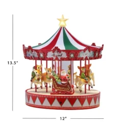 Mr. Christmas 14" Animated Vintage LED Carousel Musical Christmas Decoration 5 Mr. Christmas 14" Animated Vintage LED Carousel Musical Christmas Decoration -Northlight Sale Store GUEST cc7195d0 679c 4716 acf3 5b8b81c7c652