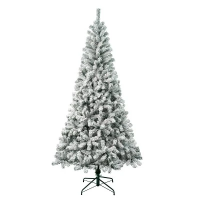 National Tree Company First Traditions Unlit Flocked Acacia Hinged Artificial Christmas Tree 4 National Tree Company First Traditions Unlit Flocked Acacia Hinged Artificial Christmas Tree - Image 4