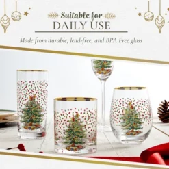 Spode Christmas Tree 15 Fl. Oz. Highball Glass (Set Of 4), Polka Dot - Classic Highball Glasses & Barware, Cocktail Glasses For Mixed Drinks 9 Spode Christmas Tree 15 Fl. Oz. Highball Glass (Set Of 4), Polka Dot - Classic Highball Glasses & Barware, Cocktail Glasses For Mixed Drinks -Northlight Sale Store GUEST ce593580 c929 4f0b a033 3f7600e016bf
