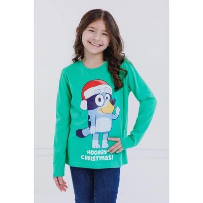 Bluey Christmas Matching Family Long Sleeve T-Shirt Toddler 2 Bluey Christmas Matching Family Long Sleeve T-Shirt Toddler - Image 2