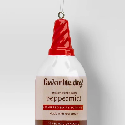 5" Christmas Resin Peppermint Aerosol Whip Ornament - Wondershop™ 2 5" Christmas Resin Peppermint Aerosol Whip Ornament - Wondershop™ - Image 2