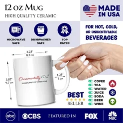 Baby Christmas Mug, Buffalo Plaid Gift (Non-Custom Only)| OrnamentallyYou