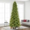 12ft Pre-lit Full Artificial Christmas Tree Forest Fir - Puleo