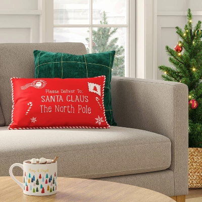 Christmas Letters To Santa Pillow - Wondershop™ 1 Christmas Letters To Santa Pillow - Wondershop™