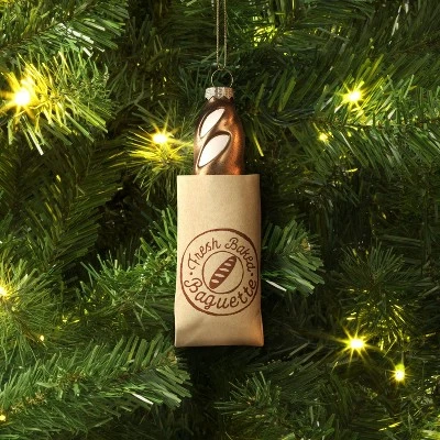 Christmas Glass Baguette Ornament - Wondershop™ 1 Christmas Glass Baguette Ornament - Wondershop™