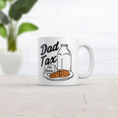 Crazy Dog Dad Tax Cookies Mug Funny Sarcastic Christmas Graphic Novelty Coffee Cup-11oz 1 Crazy Dog Dad Tax Cookies Mug Funny Sarcastic Christmas Graphic Novelty Coffee Cup-11oz
