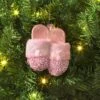 Christmas Glass Slippers Ornament Pink - Wondershop™