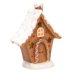 Northlight LED Lighted Gingerbread House With Star Windows Christmas Decoration - 7.25" -Northlight Sale Store GUEST da7f03c9 1f81 489c 99ea a7b29d327231