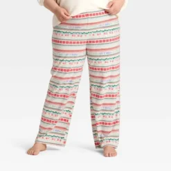 Women's "Let It Snow" Fair Isle Microfleece Holiday Matching Family Pajama Pants - Wondershop™ Cream 9 Women's "Let It Snow" Fair Isle Microfleece Holiday Matching Family Pajama Pants - Wondershop™ Cream -Northlight Sale Store GUEST dbe3a0d7 aa19 4b15 8ec3 d3d443c59038